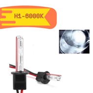 PL LED หลอดไฟหน้ารถยนต์ XENON เฉพาะหลอด 1คู่ มีขั้วH1 มีค่าสี 4300K 6000K 8000K 10000K 12000K ใช้กับ