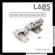 {The Hardware Lab}Labs Design 3D Soft Close Clip-On Hinge 9mm 110