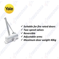 Yale C-77EN2 size 2 40kg Fire Rated Door Closer (Silver)