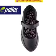 PALLAS JAZZ Kasut Sekolah Hitam Perempuan | Girls Black School Shoes 204-036 BK