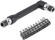 Figure 7 Mini Double Ended Socket Allen Key 1/4 Inch 6.35mm L Rod Screwdriver 11-Piece Set Universal