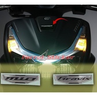 Gravis Embossed Sticker Mio Freego Embossed Sticker