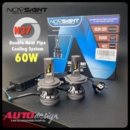 NOVSIGHT A500 N37 Car Led Lights 6500K H4 H1 H3 H7 H8 H11 H16 HB3 HB4 HIR2 Super Bright