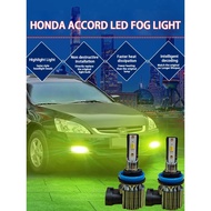 Car LED fog Light Dual color 8 models LED fog lamp  H11 H8  fog lamp LED Bulb honda Accord 2003-2007