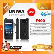 UNIWA F400 Zello POC Smart phone Global 4G Rugged PDA Android