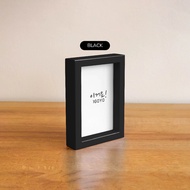 IGOYO Photo Frame Size 5R (13x18cm) F188 + Artprint 3cm Thick Black and White Frame | Portrait Lands