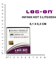 BATERAI LOGON INFINIX HOT 3 X554