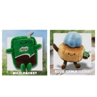 Milo Plushies With Duffel Bags