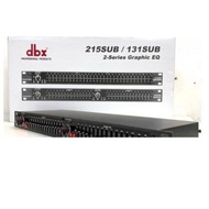 DBX 215 SUB EQUALIZER 215SUB/ 215-SUB PLUS SUBWOOFER