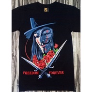 PG21 V FOR VENDETTA FREEDOM FOREVER LIMITED SPECIAL MOVIE COLLECTION ORIGINAL PREMIUM GRADE BLACK TI