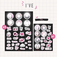 Ive I'Ve Album Edition Sticker (Unofficial/Fanmade)