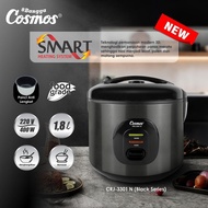 COSMOS CRJ-3301 N Rice Cooker 1.8 Lt Cosmos 1.8 Liter Stainless Steel Magic Com/