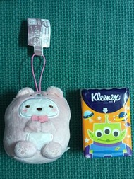 Sumikko Gurashi Home Bear Cafe 角落生物 掛飾 毛公仔 景品 白熊