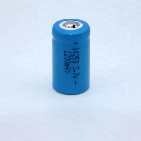 3.7V 14250 rechargeable lithium battery LS14250 ER14250H 1/2-R6 1/2 AA 1200mah rechargeable ER14250 