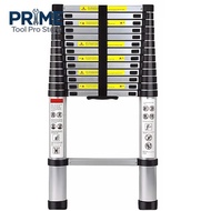 3.8 meters 13-grade aluminum alloy telescopic ladder anti-skid foot household outdoor work structure
