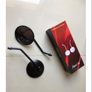 Spion retro bulat panjang hitam C70 CB Japstyle drat 14