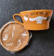 ☕️ Sanrio Character Lowrys Farm Cinnamoroll陶瓷杯連竹蓋☕️