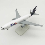 20Cm & Alloy Metal Air Fedex Express Aires MD Md-11 Diecast Airplane Model Plane Aircraft With Wh