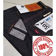 501 Cool Silver Selvedge-Darkblue(Kepala kain)
