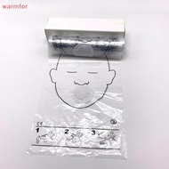 (warmfor) 36Pcs/Roll CPR Resuscitator Mask CPR Face For CPR Training First Aid Kit