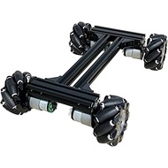 Mecanum Wheel 4wd Metal Robot Car Chassis Remote Control Learning Kit for Arduino Raspberry Pie Micr