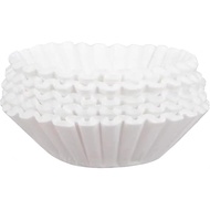 Commercial Coffee Filters 12 Extra Large (300ct) - 9.75" Diameter Unbleached Filters for Bunn Style 