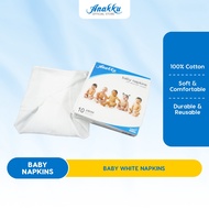 Anakku White Napkin (10 Pcs) 121-620