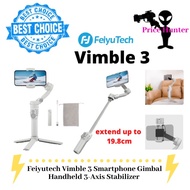 Feiyu Vimble 3 Smartphone Gimbal Handheld 3-Axis Stabilizer 180mm Extendable with Tripod