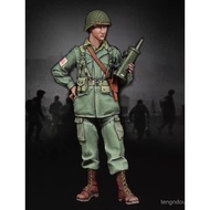 Yuánmōjū GK 1/35Resin model World War II U.S. Army Soldier Unpainted model figure471C