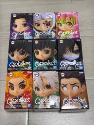 全新 日版 鬼滅之刃 qposket petit 九柱 炎柱 蟲柱 音柱 水柱 霞柱 戀柱 風柱 蛇柱 岩柱