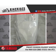 FRONT FENDER (GLOSSY WHITE) (For MIO i125) YAMAHA PARTS (BB3-F1511-00-P7)