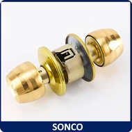 ALEX Tubular Knob Cylindrical Cylinder Door Lock Tombol Pintu Tombol Pintu Bilik Rumah