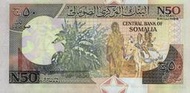 索馬利亞50元新鈔Somalia(soomaaliya1991年50N shilinp    bb雙軌鈔