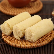 【小时发=澳福源澳门特产紫菜肉松鸡蛋卷海苔手工蛋卷休闲小吃零食饼干早餐Macao Fuyuan Macao specialty laver meat floss egg roll se Hi百货专卖店