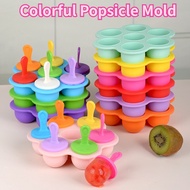 Ice Cream Ice Pops Mold Food Grade Silicone Popsicle Mould Icemaker Baby DIY Food Supplement Tools Fruit Shake Accessories