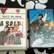 Kaset Pita Salt N Pepa sepaket isi 2 Kaset - Rap NWA 2pac Dr dre