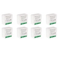 wsustore--8X Mini Smart WiFi Relay Switch DIY Timer Light Switch Module Smart Life/Tuya Application 