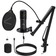 7RYMS SR-AU01-K1 25mm USB Condenser micrô USB Kit cho PC/điện thoại ghi âm và trực tuyến tương thích