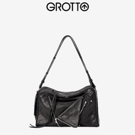 GROTTO GROTTO 25 New SoftCollar Bowling Bag Fashion Shoulder Bag All-Match Commuter Messenger Bag