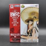 【全賣場免運】【正版/眼鏡廠】bwfc 魯夫 撐傘 景品  海賊王 正