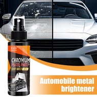 Car Chrome Cleaner And Polish Removes Stains Spray Metal Polish Chrome Restorer Cleaner Chrome Plati