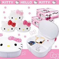 Hello Kitty flip double jewelry box GG drawer mirror makeup box JJ jewelry storage box Toy