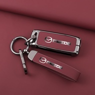 Mazda 3 Mazda 5 Mazda 5 CX-30 CX-3 CX-8 CX-5 Car Key Cover,...- Alloy Logo - High Quality Leather - VIP Car Accessories