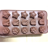 Y8Tujht67 Star Tulip Flower Silicone Mold / Chocolate Pudding Jelly Mold Fr5Dgr7R6