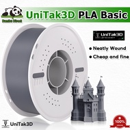 UniTak3D PLA Basic Filament for Bambu Lab/Anycubic/Creality All 3D Printers-1kg Spool (2.2lbs) Bambu