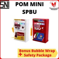 Mainan Anak Spbu Mini Rkc Smol Play It Real Pom Bensin Lampu &amp; Suara