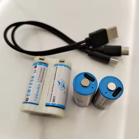 znter 2CR5 6V 700mah TYPE C usb rechargeable polymer 2CR5 rack 6V constant voltage lithium battery