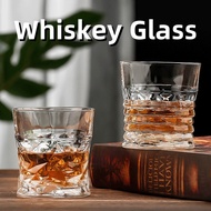 Engraving Cloud Shape Whiskey Glass Creative Crystal Glass Wine Glass Whiskey Brandy Wine Glass