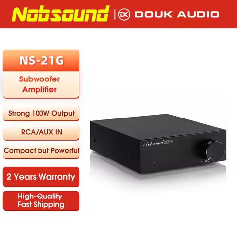 Nobsound NS-21G Mini 100W Subwoofer Amplifier Digital Mono Channel Audio Amp Home Desktop Amp