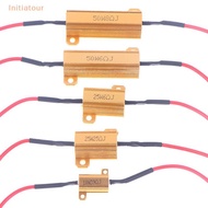 [Initiatour] 2Sets Car LED Canbus Decoder 10/25/50W 6/8/25/39Ohm Load For Auto Turn Signal Lantern L